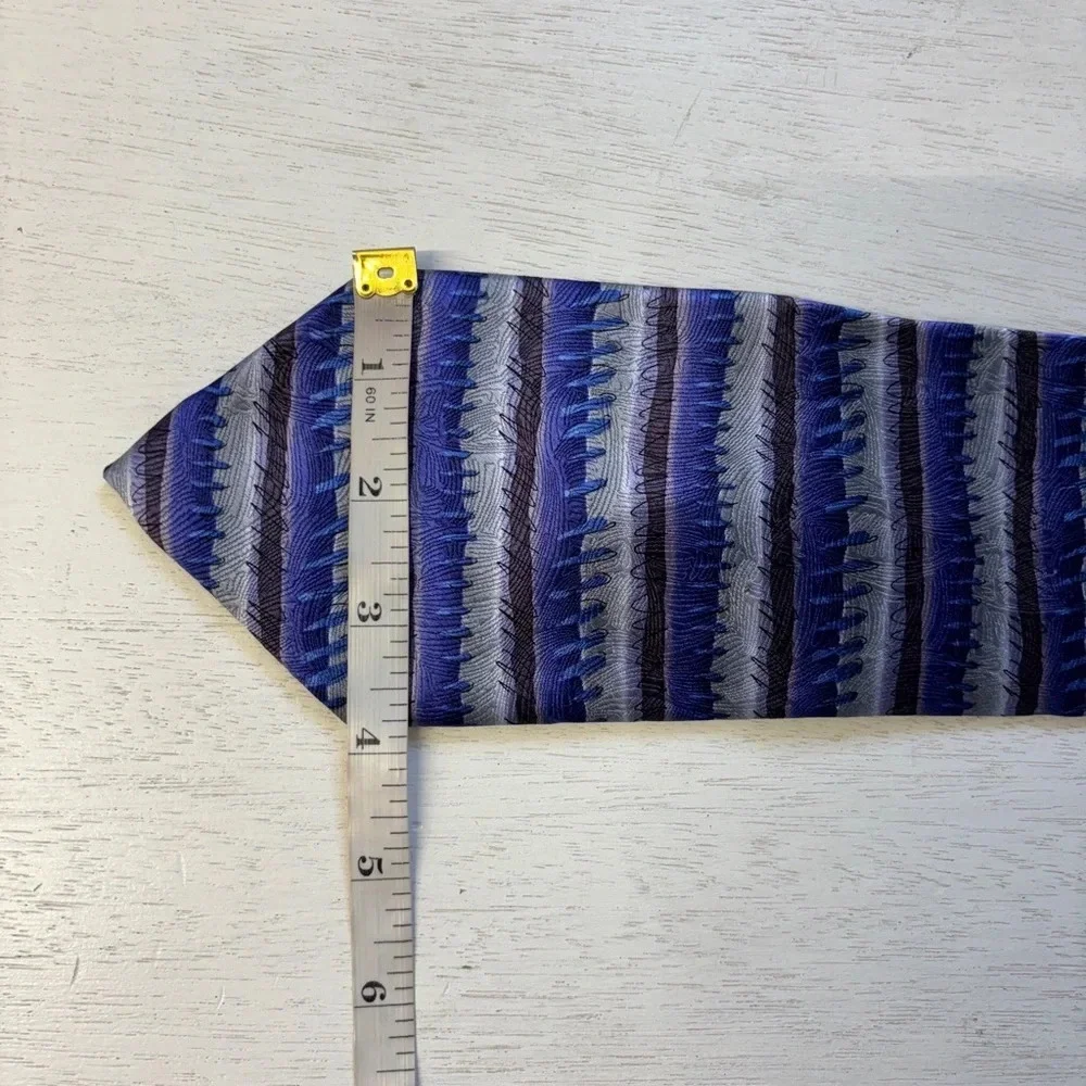 NWT Jerry Garcia Art Wear tie Silk‎ purple stripe